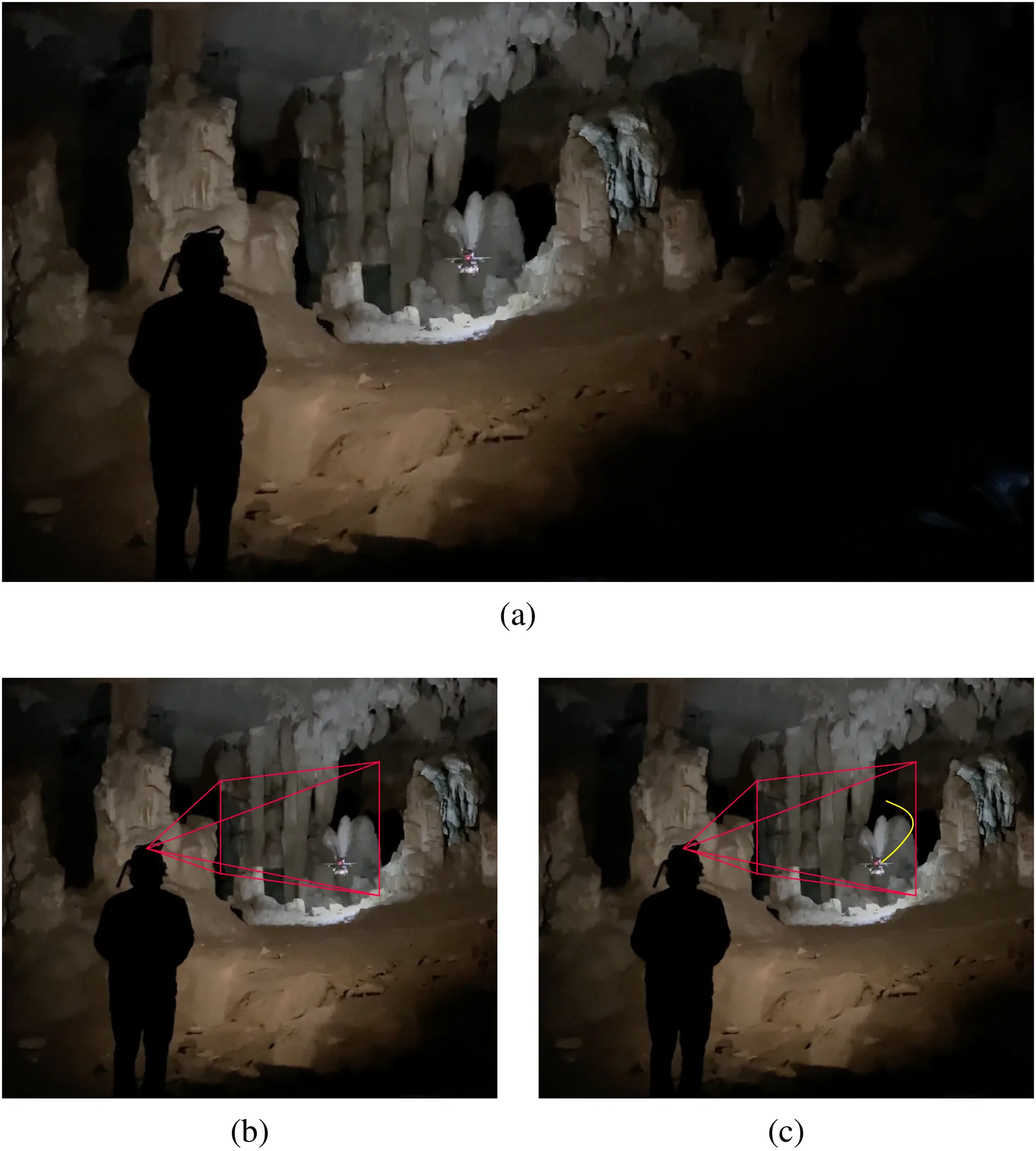 Human-Robot Cave Exploration