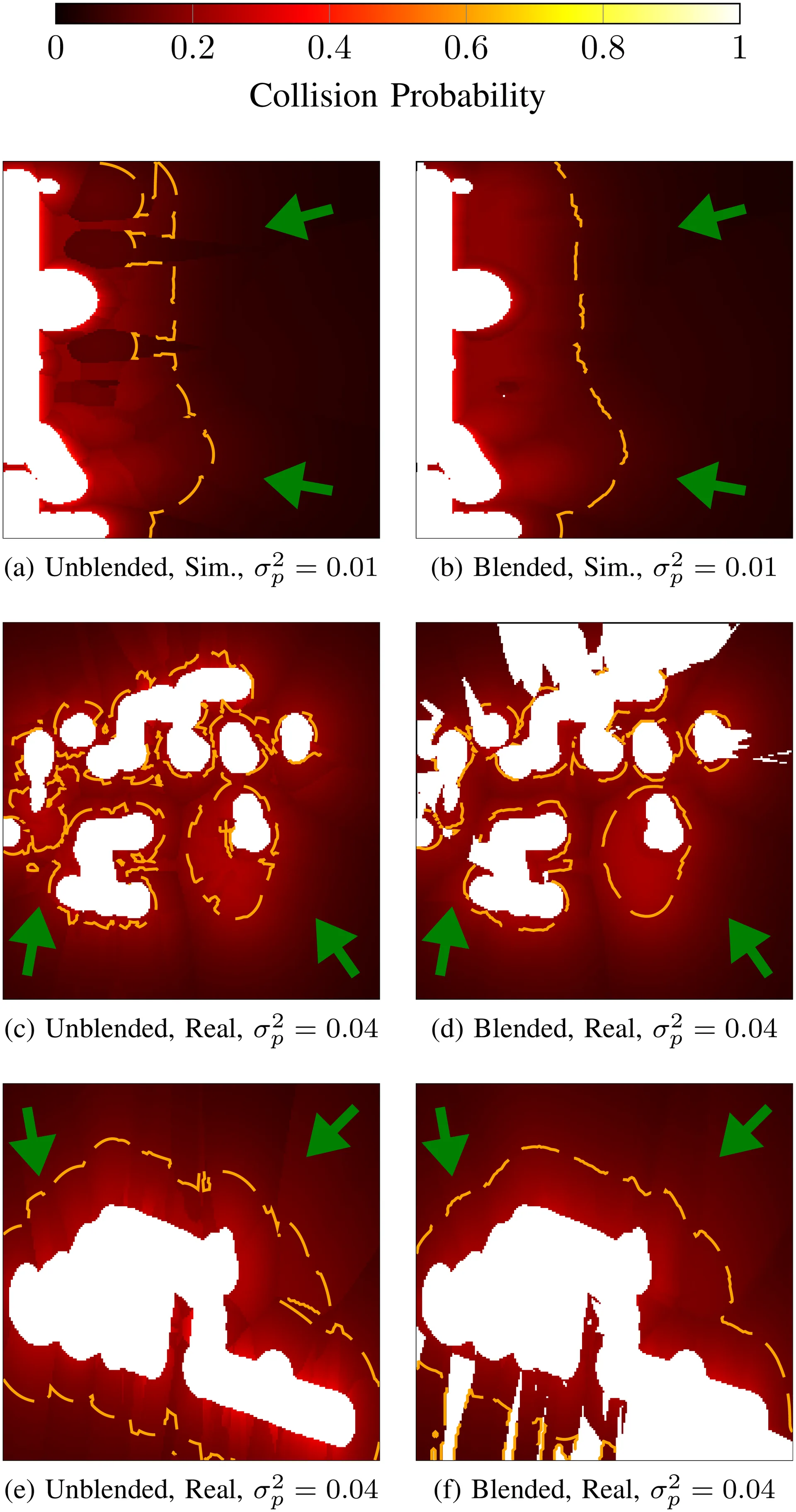 Collision Probability Fields