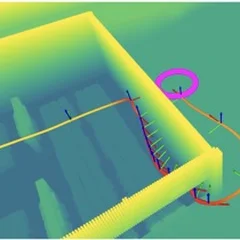 Quadrotor Navigation using Reinforcement Learning with Privileged Information