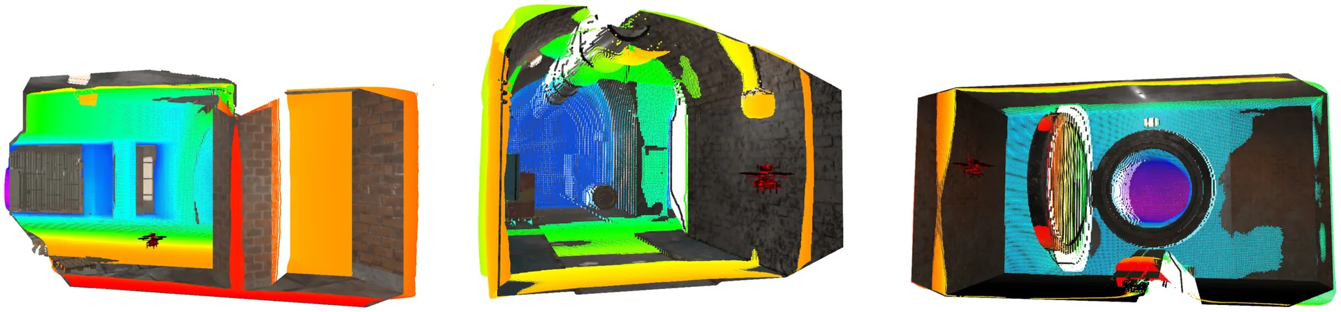 Simulated Evaluation Scenes